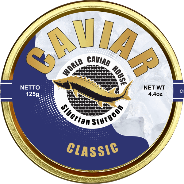 Exquisite Siberian Sturgeon Caviar Classic - 125g Tin