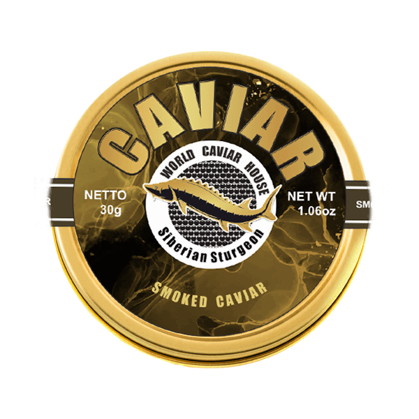 Discover the Rich, Smoky Tastes of Our 30g Smoked Caviar - A Gourmet Masterpiece