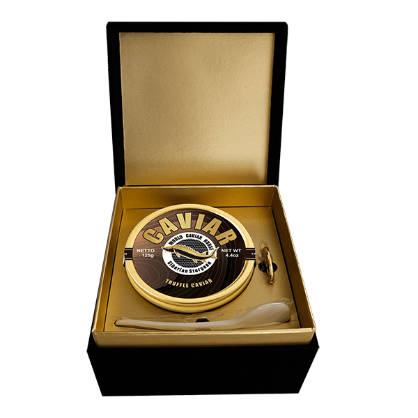 Premium Truffle Caviar 125 grams in an elegant gift box, free shipping within Singapore