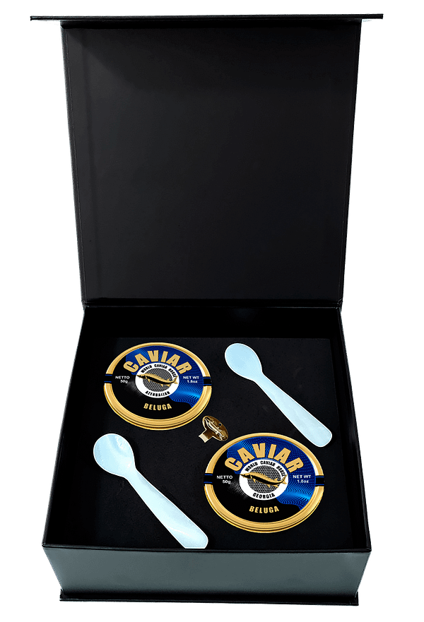 Sumptuous Beluga Caviar - Buy 50g x 2pcs. of the Finest Caviar in Singapore